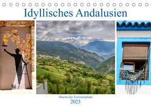 Idyllisches Andalusien (Tischkalender 2023 DIN A5 quer) von Dürr,  Brigitte