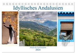 Idyllisches Andalusien (Tischkalender 2024 DIN A5 quer), CALVENDO Monatskalender von Dürr,  Brigitte