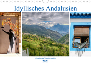 Idyllisches Andalusien (Wandkalender 2021 DIN A4 quer) von Dürr,  Brigitte