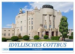 IDYLLISCHES COTTBUS (Wandkalender 2024 DIN A2 quer), CALVENDO Monatskalender von boeTtchEr,  U