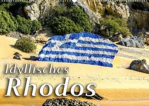 Idyllisches Rhodos (Wandkalender 2022 DIN A2 quer) von Kuebler,  Harry