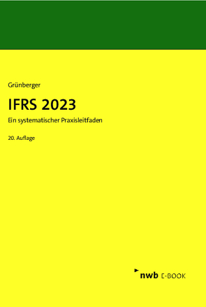 IFRS 2023 von Grünberger,  David