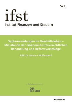 ifst-Schrift 522 von v. Wolfersdorff,  Janine