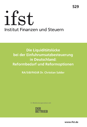 ifst-Schrift 529 von Salder,  Christian