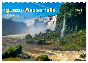 Iguazu Wasserfälle – Südamerika (Wandkalender 2024 DIN A2 quer), CALVENDO Monatskalender von Roder,  Peter