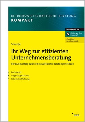 Ihr Weg zur effizienten Unternehmensberatung von Schwetje,  Gerald