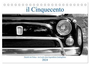 il Cinquecento – Details im Fokus – im Look eines legendären Analogfilms (Tischkalender 2024 DIN A5 quer), CALVENDO Monatskalender von Eisold,  Hanns-Peter