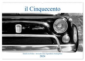 il Cinquecento – Details im Fokus – im Look eines legendären Analogfilms (Wandkalender 2024 DIN A2 quer), CALVENDO Monatskalender von Eisold,  Hanns-Peter