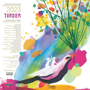 Illustrations & Poesie Kalender 2023 »Tandem« von Abadía,  Ximo, Alexander,  Filyuta, Amargo,  Pablo, Berger,  Timo, Blanco,  Riki, Bolte,  Rike, Brouët,  Alfred, Cabassa,  Mariona, Danowski,  Sonja, Eigenhufe,  Tom, Ferrer,  Isidro Sonja, García Faet,  Berta, Hernandez,  Mar, Hofmann,  Tatjana, Jackson,  Hendrik, Jobággy,  Carolina, Morín,  Alicia, Roble,  Ingeborg, Schulz,  Tom, Segovia,  Angela Alexander, Serra,  Adolfo, Siems,  Annika, Spitzer,  Katja, Tchepets,  Anja, Toepfer,  Andreas, Vidal,  Ana