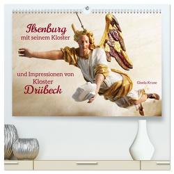 Ilsenburg mit seinem Kloster und Impressionen von Kloster Drübeck (hochwertiger Premium Wandkalender 2024 DIN A2 quer), Kunstdruck in Hochglanz von Kruse,  Gisela