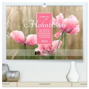 Im Bann der Mohnblüten (hochwertiger Premium Wandkalender 2024 DIN A2 quer), Kunstdruck in Hochglanz von Burosch PHOTOGRAPHY,  Johanna