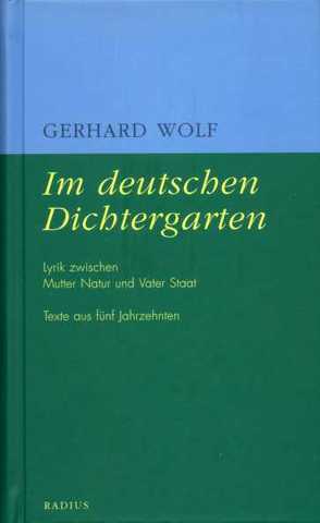 Im deutschen Dichtergarten von Wolf,  Gerhard