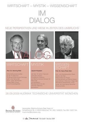 Im Dialog: Wirtschaft – Mystik – Wissenschaft