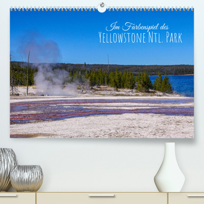 Im Farbenspiel des Yellowstone Natl. Park (Premium, hochwertiger DIN A2 Wandkalender 2022, Kunstdruck in Hochglanz) von Drafz,  Silvia