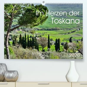 Im Herzen der Toskana (Premium, hochwertiger DIN A2 Wandkalender 2020, Kunstdruck in Hochglanz) von Heußlein,  Jutta