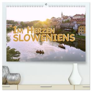 Im Herzen Sloweniens (hochwertiger Premium Wandkalender 2024 DIN A2 quer), Kunstdruck in Hochglanz von Wagner,  Hanna