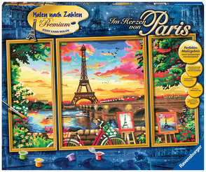 Ravensburger Malen nach Zahlen 28495 – Im Herzen von Paris – ab 14 Jahren