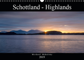 Schottland – Highlands (Wandkalender 2019 DIN A3 quer) von Mikulsky,  Michael