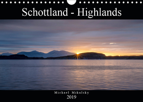 Schottland – Highlands (Wandkalender 2019 DIN A4 quer) von Mikulsky,  Michael