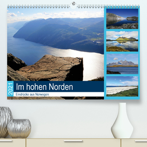 Im hohen Norden – Eindrücke aus Norwegen (Premium, hochwertiger DIN A2 Wandkalender 2021, Kunstdruck in Hochglanz) von N.,  N.