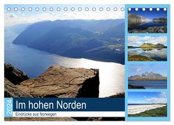 Im hohen Norden – Eindrücke aus Norwegen (Tischkalender 2024 DIN A5 quer), CALVENDO Monatskalender