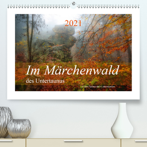 Im Märchenwald des Untertaunus (Premium, hochwertiger DIN A2 Wandkalender 2021, Kunstdruck in Hochglanz) von Rut Brè Designs,  Ana