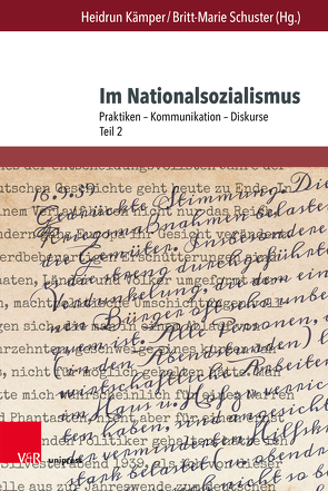 Im Nationalsozialismus von Dang-Anh,  Mark, Kämper,  Heidrun, Markewitz,  Friedrich, Scholl,  Stefan, Schubert,  Katrin, Schuster,  Britt-Marie, Wilk,  Nicole M.