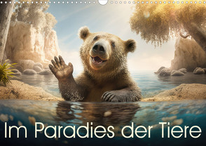 Im Paradies der Tiere (Wandkalender 2024 DIN A3 quer), CALVENDO Monatskalender von Rohr,  Daniel