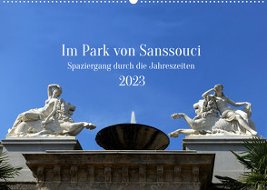 Im Park von Sanssouci – Spaziergang durch die Jahreszeiten (Wandkalender 2023 DIN A2 quer) von Maria Kessler,  Petra