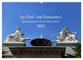 Im Park von Sanssouci – Spaziergang durch die Jahreszeiten (Wandkalender 2024 DIN A2 quer), CALVENDO Monatskalender von Maria Kessler,  Petra