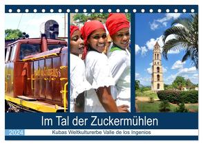 Im Tal der Zuckermühlen – Kubas Weltkulturerbe Valle de los Ingenios (Tischkalender 2024 DIN A5 quer), CALVENDO Monatskalender von von Loewis of Menar,  Henning