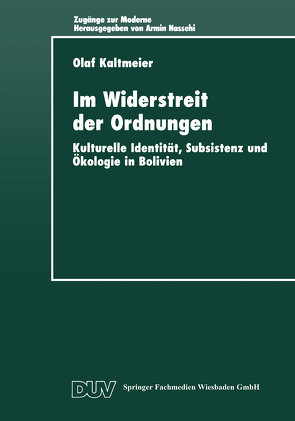 Im Widerstreit der Ordnungen von Kaltmeier,  Olaf