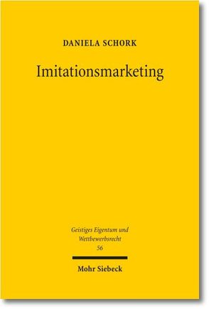 Imitationsmarketing von Schork,  Daniela