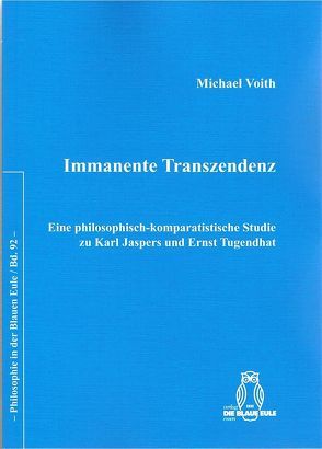 Immanente Transzendenz von Voith,  Michael