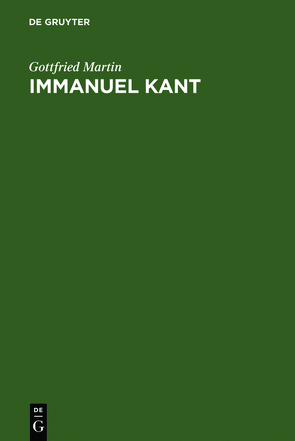 Immanuel Kant von Martin,  Gottfried