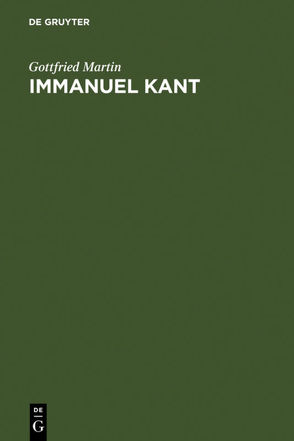 Immanuel Kant von Martin,  Gottfried