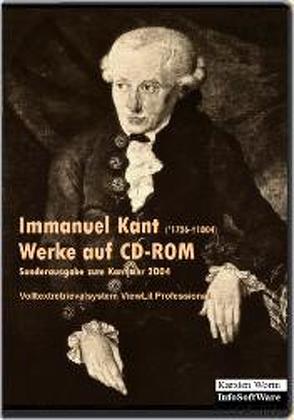 Immanuel Kant – Werke auf CD-ROM von Kant,  Immanuel