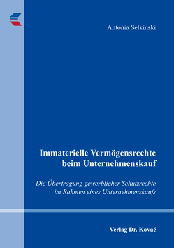 Immaterielle Vermögensrechte beim Unternehmenskauf von Selkinski,  Antonia