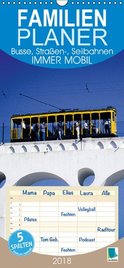 Immer mobil: Busse, Straßen-, Seilbahnen (Wandkalender 2018 PRO_49_format hoch) von CALVENDO,  k.A.