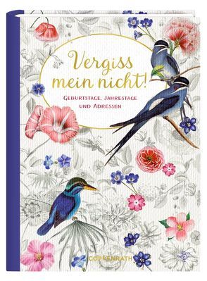 Immerwährender Geburtstagskalender – Vergiss mein nicht! (B. Behr) von Behr,  Barbara