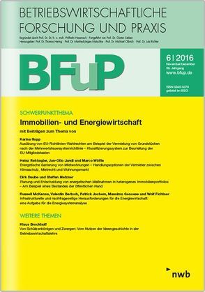 Immobilien- und Energiewirtschaft