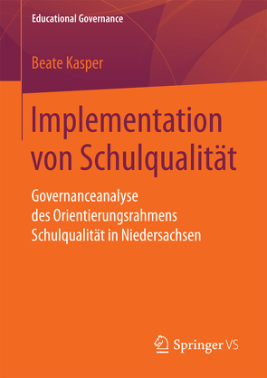 Implementation von Schulqualität von Kasper,  Beate