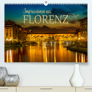 Impressionen aus FLORENZ (Premium, hochwertiger DIN A2 Wandkalender 2023, Kunstdruck in Hochglanz) von Viola,  Melanie