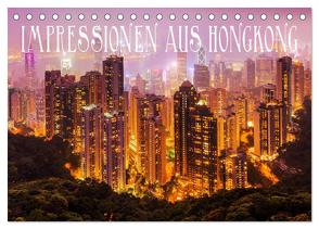 Impressionen aus Hong Kong (Tischkalender 2024 DIN A5 quer), CALVENDO Monatskalender von Müller,  Christian