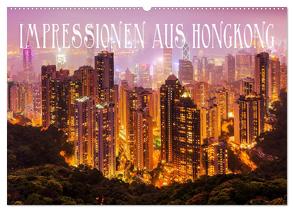 Impressionen aus Hong Kong (Wandkalender 2024 DIN A2 quer), CALVENDO Monatskalender von Müller,  Christian