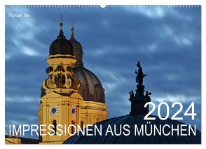 Impressionen aus München (Wandkalender 2024 DIN A2 quer), CALVENDO Monatskalender von Ille,  Florian