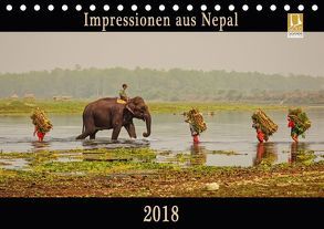 Impressionen aus Nepal (Tischkalender 2018 DIN A5 quer) von Niemann,  Maro