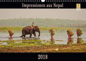 Impressionen aus Nepal (Wandkalender 2018 DIN A3 quer) von Niemann,  Maro