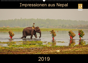 Impressionen aus Nepal (Wandkalender 2019 DIN A2 quer) von Niemann,  Maro