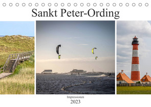 Impressionen aus Sankt Peter-Ording (Tischkalender 2023 DIN A5 quer) von SchnelleWelten